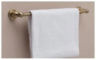 Полотенцедержатель Aquanet 189259 бронза