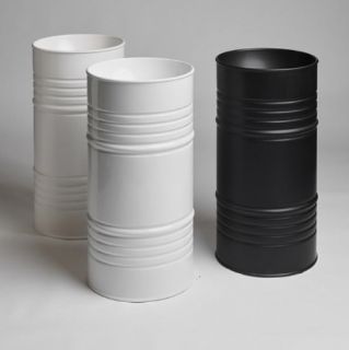 Раковина напольная Kerasan Artwork Barrel 474301 45см слив в стену белый