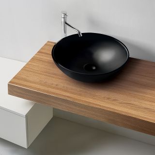 Раковина Kerasan Ciotola 430331 черная 46 см