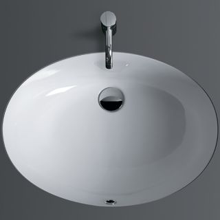 Раковина SIMAS Top E Lavabi D'Arredo S53 bi белая 53.5 см