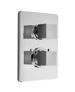 Встраиваемый смеситель для ванны Paini Dax 84CR691TH с термостатом хром