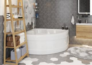 Акриловая ванна VagnerPlast Mini Catalina VPBA125CTM3X-04 125см белый