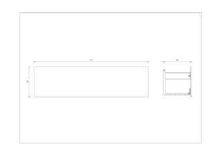Полка настенная Boheme Space 10966-MG 60 см золото матовое
