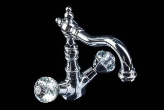 Смеситель для раковины Boheme Flora хром 272-FL