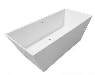Ванна из литьевого мрамора Эстет Манхэттен ФР-00006566 175x77см белый