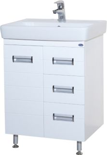 Тумба под раковину Bellezza Сиена 60см белый 00000010193