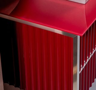 Тумба под раковину Armadi Art Monaco 100см бордо/хром 867-100-RCR