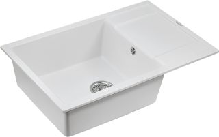 Мойка кухонная Paulmark Flugen PM317850-WH белый