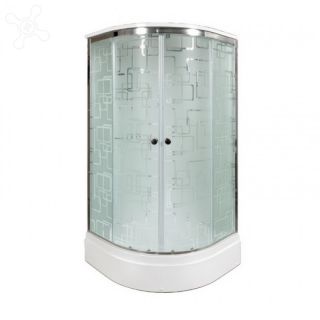 Душевая кабина Deto ЕМ2710 N (без крыши) 100х100х210 см