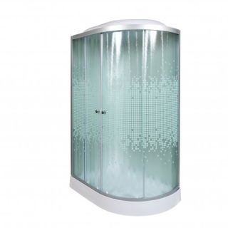 Душевая кабина Deto L 902 L стандартная 120х80х215 см