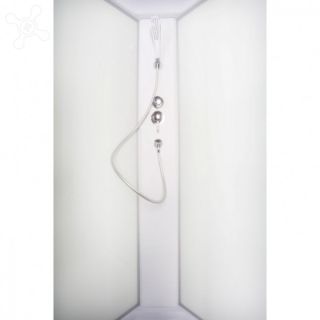 Душевая кабина Deto L 980 стандартная 80х80х215 см