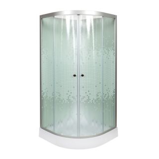 Душевая кабина Deto L 908 N с гидромассажем  80х80х200 см