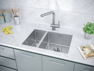 Мойка кухонная Paulmark Annex PM545944-BSR правая брашированная нержавеющая сталь