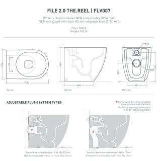 Унитаз Artceram File 2.0 FLV007 05 00 белый