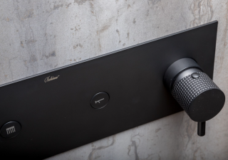 Душевая система Boheme Fusion 130-BCR чёрный/хром