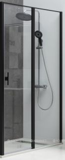 Душевая дверь Allen Brau Priority 120 3.31033.BBA профиль Черный браш