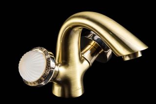 Смеситель для раковины Boheme Satine бронза 311-ST