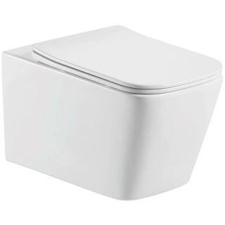 Комплект SET AQUATEK ЛИБРА N-14 cm: рама Aquatek Standard INS-0000014 унитаз AQ1148N-00 с тонким сиденьем soft-close