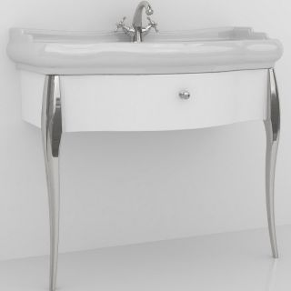 Тумба под раковину Kerasan Retro 7363K7 напольная белая