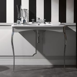 Раковина Kerasan Retro 1049K0 bi*3 cr legs белая 100 см