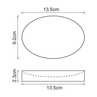 Мыльница WasserKRAFT Neime K-1929 Черная Белая