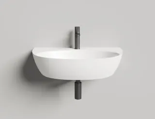 Подвесная раковина Salini Alda Wall 03 S-Stone 140323M 71см белый матовый