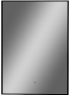 Зеркало с подсветкой Continent Amer ЗЛП1525 с бесконтактным сенсором 50x70см чёрный