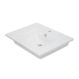 Раковина Sanita Luxe Quadro WB.FN/Quadro/60-C/WHT.G/S1 61 см