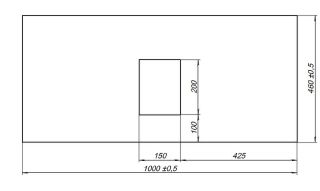 Столешница под раковину Allen Brau Infinity 100 1.21012.M Мрамор