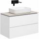 Тумба под раковину Allen Brau Infinity 85 1.21001.WM подвесная Белая матовая