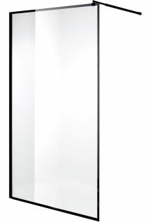 Душевая перегородка Niagara NG-687-12BLACK 120см чёрный/прозрачное