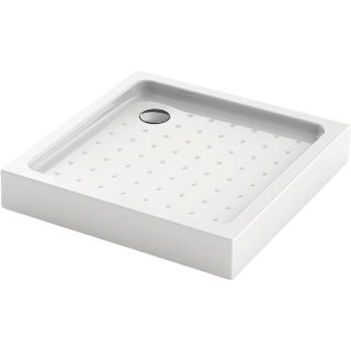 Душевой поддон квадратный Veconi Tezeo Acrylic TZ-52, 800x800x150, акрил, белый