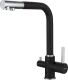 Смеситель для кухни GranFest URBAN 3611 черный