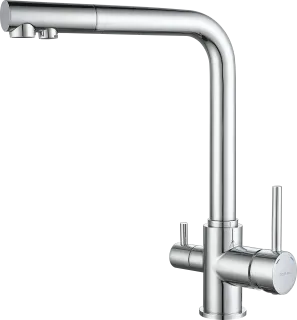 Смеситель для кухни GranFest 3611 хром