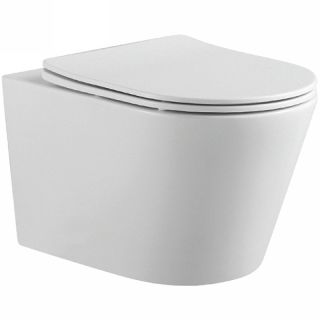 Подвесной унитаз Aquatek Вега AQ1905-MW с сиденьем Микролифт