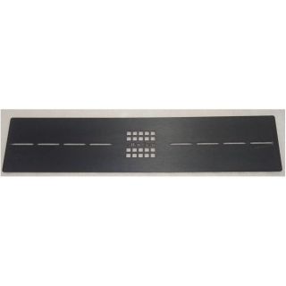 Накладка для сифона Allen Brau Infinity 8.210N2-BBA черный браш 90х90