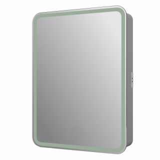 Зеркало-шкаф Reflexion Circle 55L RF2107SR с подсветкой 55х80
