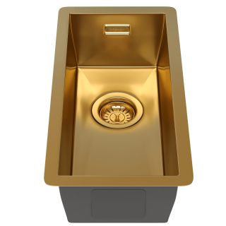 Мойка кухонная Reflexion Como 22-GD  RX2022GD  брашированное золото