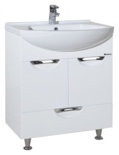 Тумба под раковину Bellezza Альфа 55см белый 00000005231