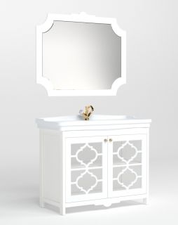 Тумба под раковину Corozo Манойр 85см белый SD-00000970