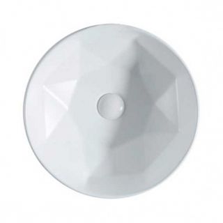 Раковина накладная BelBagno 40см белая BB1342H300