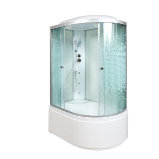 Душевая кабина Deto L 920 L с гм. и эл. 120х80х215 см