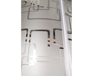 Душевая кабина Deto С 01 LED 100х100х200 см