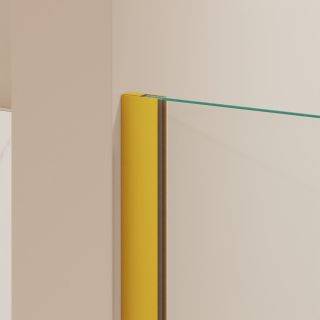 Душевая перегородка RGW WA-054Gb (WA-010Gb + Z-072Gb) 351005403-16 100 см брашированное золото