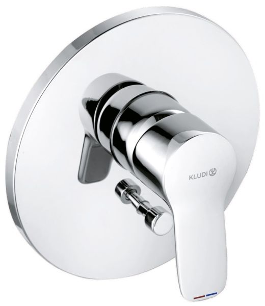 Встраиваемый смеситель для ванны и душа Kludi Pure&Easy хром 374190565