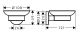 Мыльница Hansgrohe Logis Universal 41715000, хром