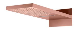 Верхний душ Boheme Fusion 419-2-CB с каскадом брашированная медь