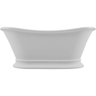 Ванна из искусственного камня Allen Brau Krion 170x75 2.35004.21 Белая матовая без гидромассажа