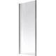 Боковая панель Veconi KP-13, 900х1950 , хром, стекло прозрачное
