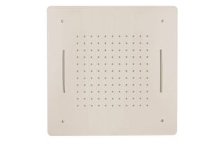 Потолочный душ Boheme 428-NB 2-х позиционный 60 см брашированный никель